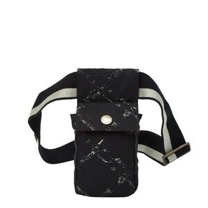 Chanel Travel Line Body Bag/Belt Bag in Black Nylon for Women